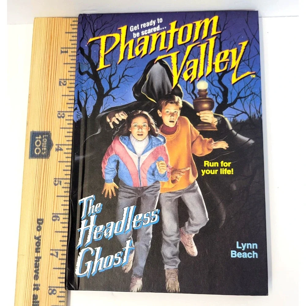 Vintage Phantom Valley The Headless Ghost Lynn Beach Pocket Black HC Horror Book